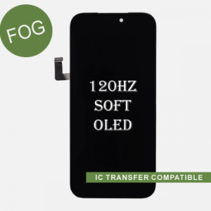FOG OLED Display LCD Touch Screen Digitizer Frame For Iphone 17 Pro Max (IC Transfer Compatible)