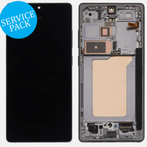 Jet Black Samsung Galaxy S25 Ultra S938 OLED Display LCD Touch Screen Digitizer w/ Frame (Service Pack)
